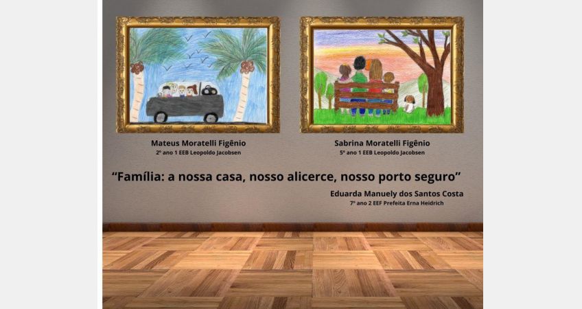 Frase e desenhos da Semana da Família são escolhidos Frase e desenhos da Semana da Família são escolhidos